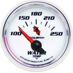 Autometer C2 2-1/16in Electric 100-250 Deg F Water Temperature Gauge