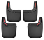 Husky Liners 17 Ford F-250 Super Duty / F-350 Super Duty Front and Rear Mud Guards (w/ Flares) Black