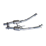 BBK 94-95 Mustang 5.0 High Flow H Pipe With Catalytic Converters - 2-1/2