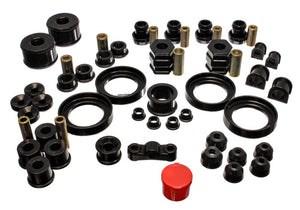 Energy Suspension 99-00 Honda Civic Si Black Hyper-Flex Master Bushing Set