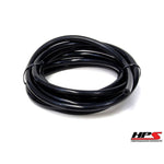HPS Performance High Temperature Silicone Vacuum Hose Tubing1/4" ID25 feet RollBlack