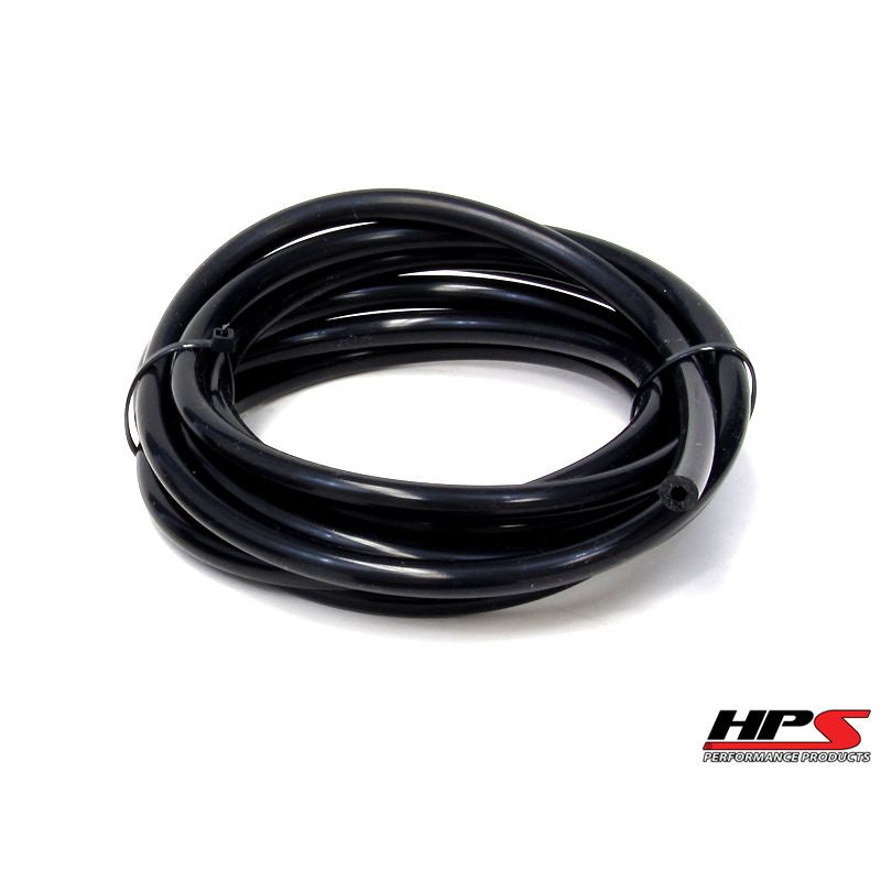 HPS Performance High Temperature Silicone Vacuum Hose Tubing5/64" ID10 feet RollBlack