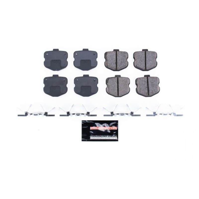 Power Stop 06-13 Chevrolet Corvette Rear Z23 Evolution Sport Brake Pads w/Hardware