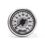 Single Needle Air Gauge; 200 PSI;