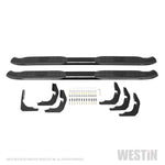 Westin 2015-2018 Ford F-150 SuperCab PRO TRAXX 4 Oval Nerf Step Bars - Black