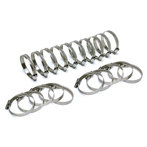 HPS Performance Stainless Steel Embossed Hose ClampSize #24Effective Range:1-1/2"- 2"20pc
