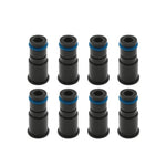 BLOX Racing 11mm Adapter Top (1in) w/Viton O-Ring & Retaining Clip (Set of 8)