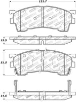 StopTech Street Touring 93-97 Ford Probe / 93-97 Mazda MX-6 Front Brake Pads