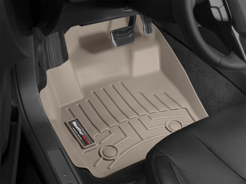 WeatherTech 13+ Hyundai Santa Fe Front FloorLiner - Tan
