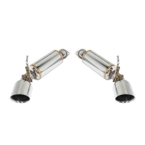 Remark 09-19 Nissan 370z Axle Back Exhaust w/Stainless Double Wall Tip