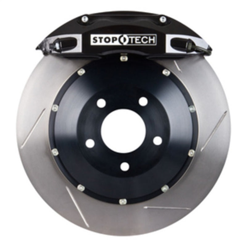 StopTech 02-04 Infiniti G35 / 03-08 Nissan 350Z Rear BBK w/Black ST-41 Calipers Slotted 355x32 Rotor