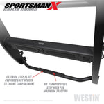 Westin 19-21 Ram 1500 Sportsman X Grille Guard - Textured Black (Excluding Classic & Rebel)