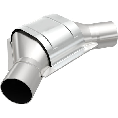 MagnaFlow Universal Catalytic Converter 2.50inch Angled Inlet/Outlet
