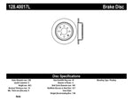 StopTech Acura & Honda Civic/Del Sol Drilled Left Rear Rotor