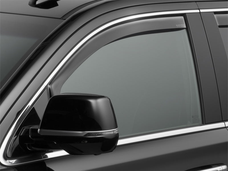 WeatherTech 15+ Cadillac Escalade Front and Rear Side Window Deflectors - Dark Smoke