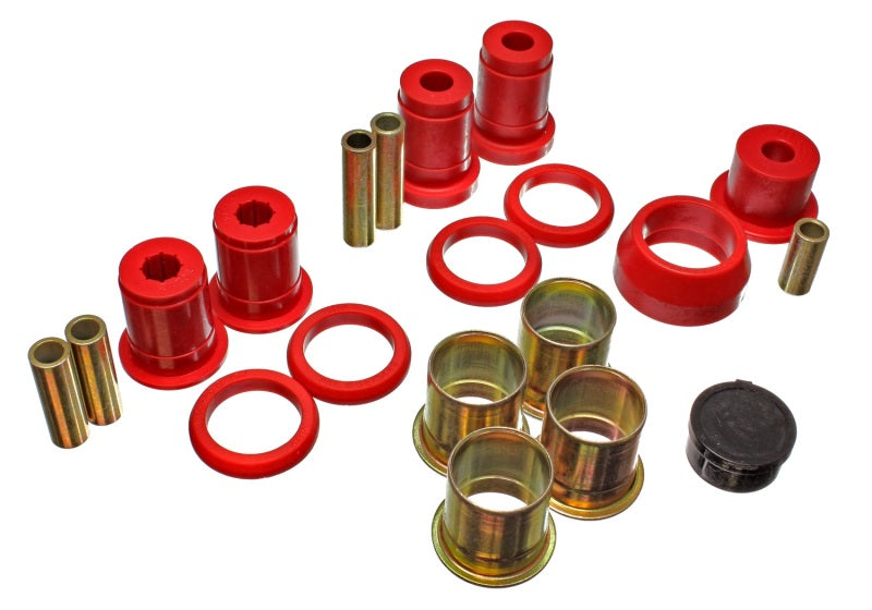 Energy Suspension 75-80 Chevy Monza Red Rear Control Arm Bushing Set w/ Thrust Washer