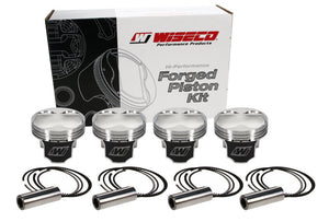 Wiseco Honda 4v DOME +6.5cc STRUTTED 89MM Piston Shelf Stock Kit