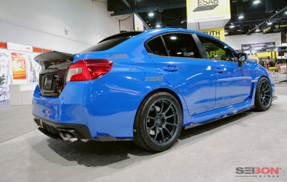 Seibon 15+ Subaru WRX/STI MB-Style Carbon Fiber Rear Lip