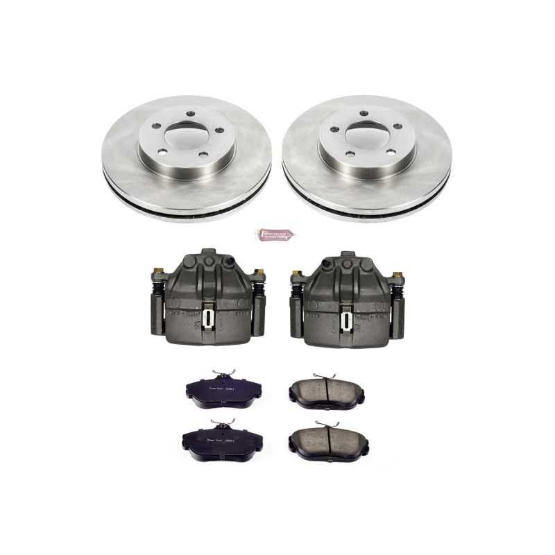 Power Stop 94-00 Ford Taurus Front Autospecialty Brake Kit w/Calipers