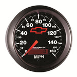 Autometer Speedometer 3-3/8in, 0-160 MPH, Elec. Programmable - Bowtie Black