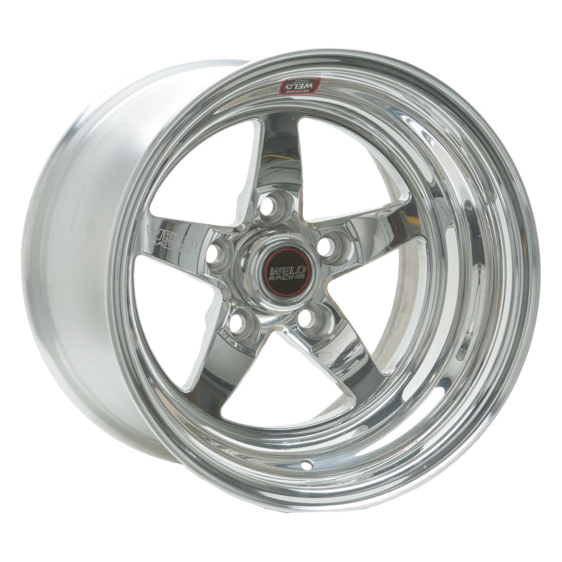 Weld S71 15x9.33 / 5x4.75 BP / 5.5in. BS Polished Wheel (Medium Pad) - Non-Beadlock