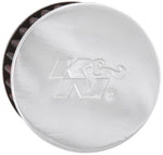 K&N 1.75in Flange ID x 3in OD x 2.5in H Chrome Finish Rubber Base Crankcase Vent Filter