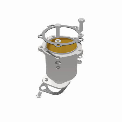 MagnaFlow Direct Fit Catalytic Converter 2003-06 Hyundai Sante FE 3.5L Front Left