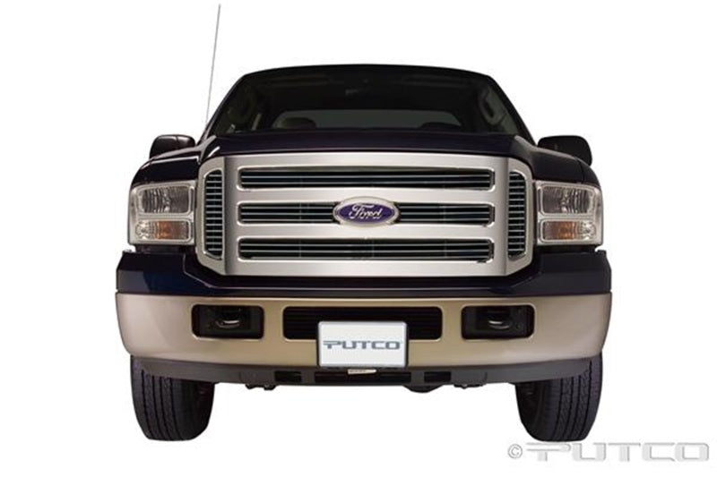 Putco 05-07 Ford SuperDuty - Incl Side Vents Shadow Billet Grilles