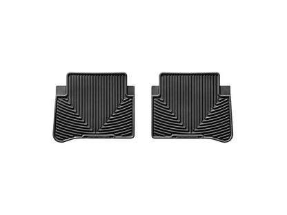 WeatherTech 09+ Nissan Maxima Rear Rubber Mats - Black