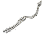 aFe Twisted Steel Long Tube Headers w/ Mid Pipes (Catted) 96-99 BMW M3 L6-3.2L S52