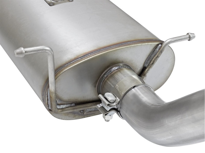 aFe MACHForce XP Exhausts Cat-Back Polished Tips 09-17 GM Silverado 1500 4.3/5.3L RegCab SB/LB