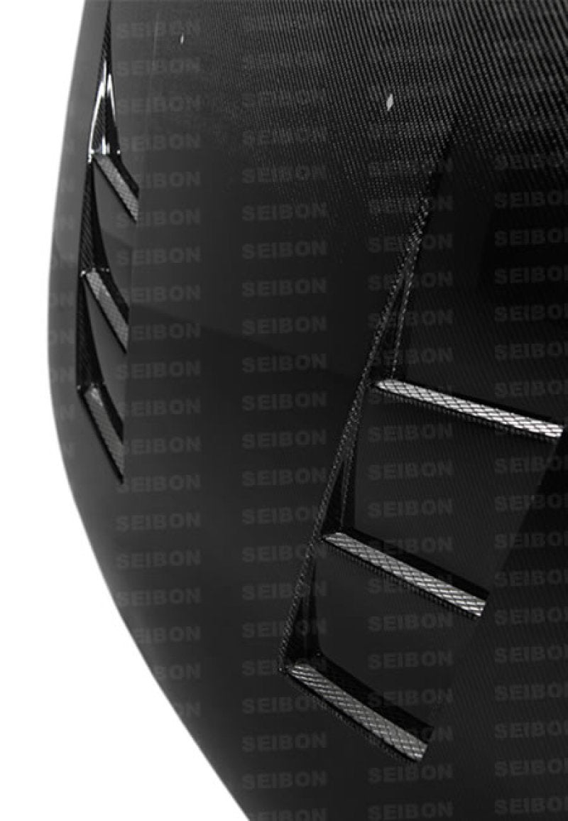 Seibon 92-95 Honda Civic 2DR/3DR TS-Style Carbon Fiber Hood