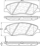 StopTech Street Brake Pads