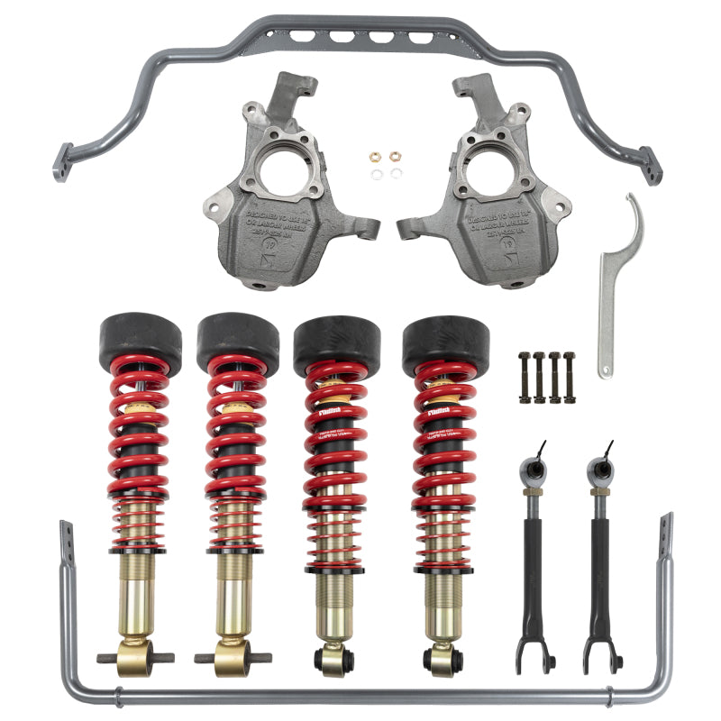 Belltech 2021+ Chevrolet Suburban/GMC Yukon XL 2WD/4WD 2.5in-3.5in F / 1in-4.5in R Perf Handling Kit