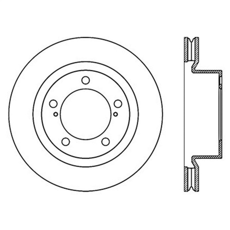 StopTech Slotted Sport Brake Rotor