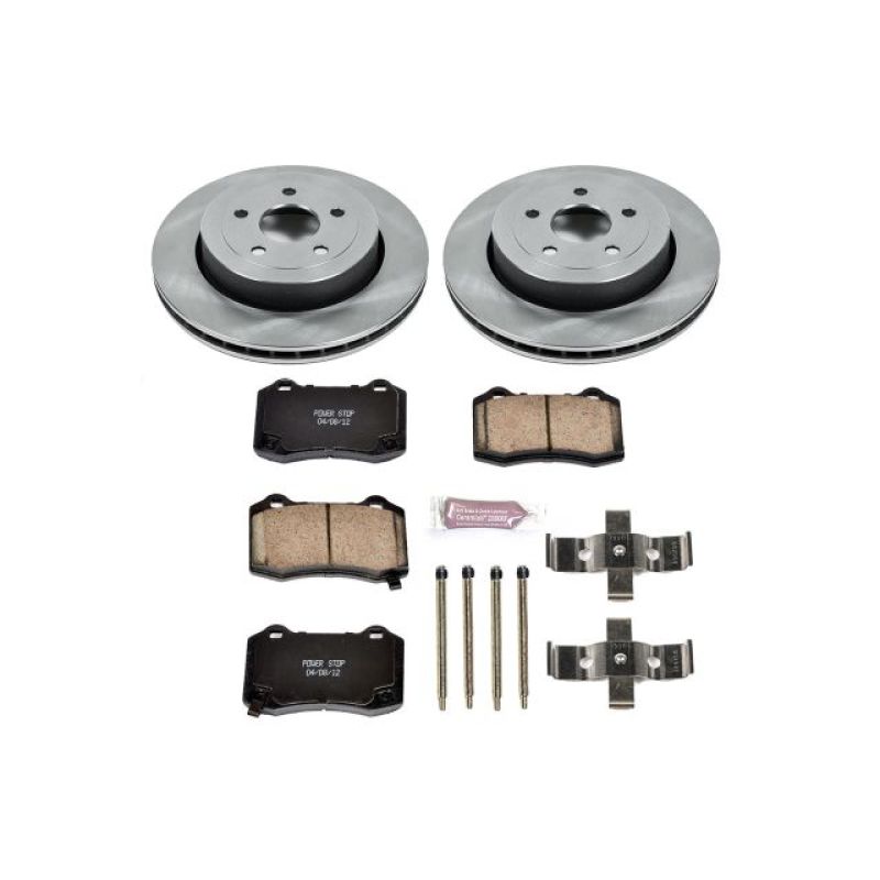 Power Stop 06-10 Jeep Grand Cherokee Rear Autospecialty Brake Kit