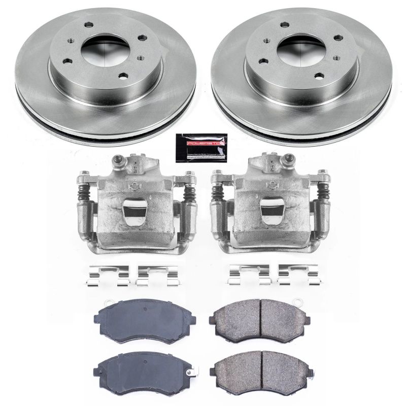 Power Stop 91-96 Infiniti G20 Front Autospecialty Brake Kit w/Calipers