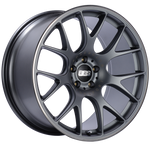 BBS CH-R 20x10.5 5x114.3 ET24 CB66 Satin Titanium Polished Rim Protector Wheel