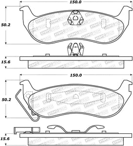 StopTech Street Brake Pads