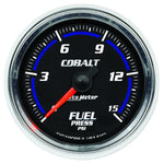 Autometer Cobalt 52mm 15 PSI Electronic Fuel Pressure Gauge