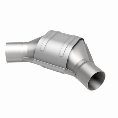 MagnaFlow Universal Catalytic Converter 2.25 Angled In / Out OEM
