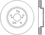 Stoptech 07-12 Acura RDX Front Premium Cryo Rotor