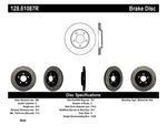 StopTech 05-10 Ford Mustang V6/4.0L / GT V8/4.6L Cross Drilled Right Rear Rotor