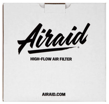 Airaid Universal Air Filter - Cone 6in Flange x 10-3/4x7-3/4in B x 7x4in T x 9in H - Synthaflow
