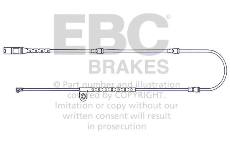 EBC 2010-2014 BMW X5 4.4L Twin Turbo Front Wear Leads