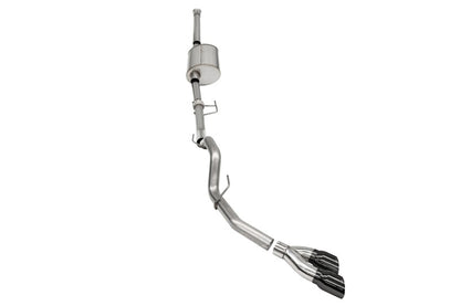 Corsa 2021-2025 Ford F-150 SuperCrew/6.5in Bed 3.5L V6 Sport Cat-Back Single Side Exit-