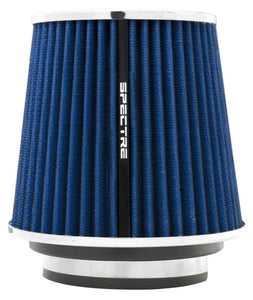 Spectre Adjustable Conical Air Filter 5-1/2in. Tall (Fits 3in. / 3-1/2in. / 4in. Tubes) - Blue