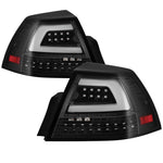 Spyder 08-09 Pontiac G8 Version 2 Light Bar LED Tail Lights - Black - ALT-YD-PG808V2-LB-BK