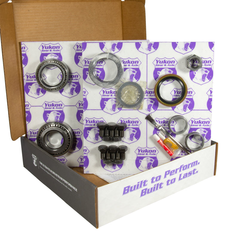 Yukon Gear 8.5in GM 4.11 Rear Ring & Pinion Install Kit Axle Bearings 1.78in Case Journal