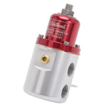 Edelbrock Fuel Pressure Regulator Carbureted 160 GPH 5-10 PSI 3/8In In/Out Retunless Red/Clear